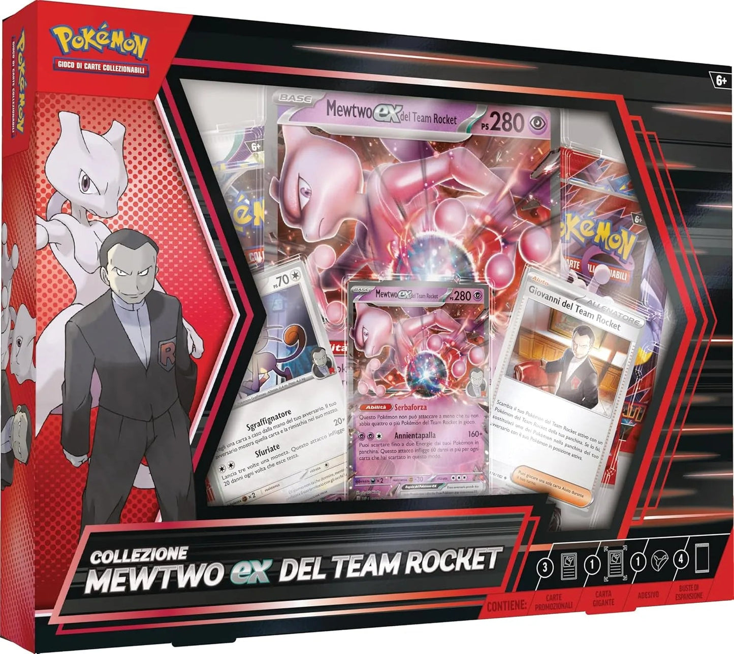 Collezione Mewtwo-Ex Del Team Rocket