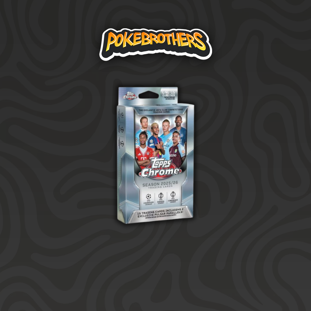 Topps Chrome UEFA Club Competitions 2025/26 – Hanger Box