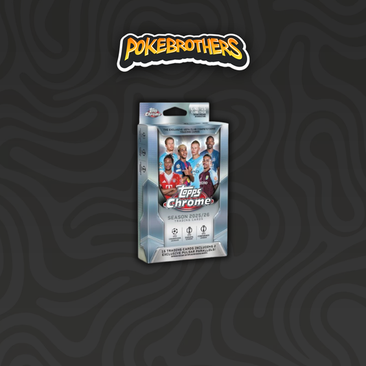 Topps Chrome UEFA Club Competitions 2025/26 – Hanger Box