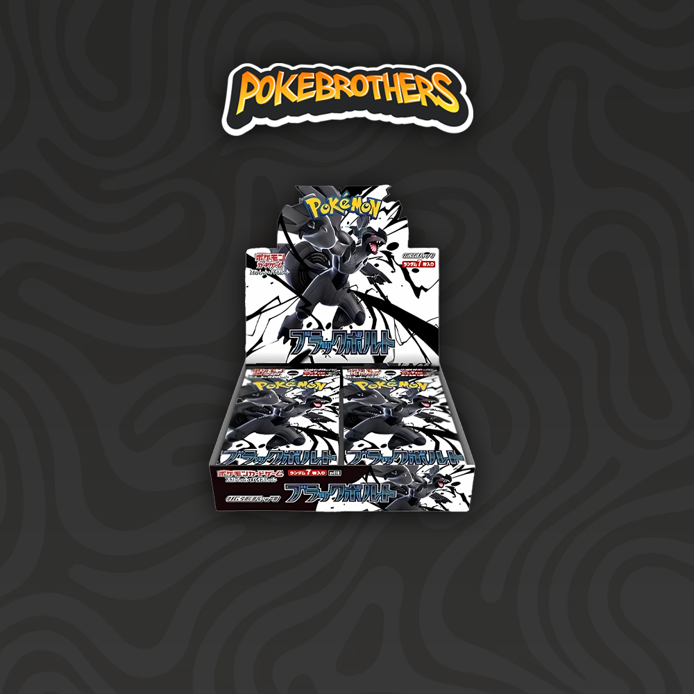 Display Black Bolt 20 Bustine JAP