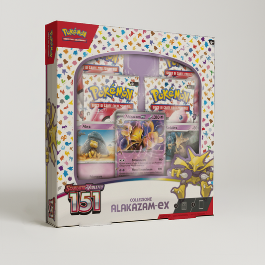 Pokémon Scarlatto e Violetto 151 - Collezione Alakazam EX