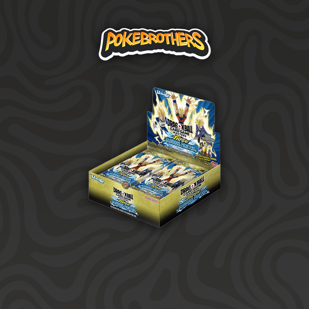 BT30 Three Glorious Fighters Box Da 24 Buste ENG