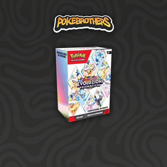 Pokémon Scarlatto e Violetto Evoluzioni Prismatiche - Bundle da 6 Bustine IT