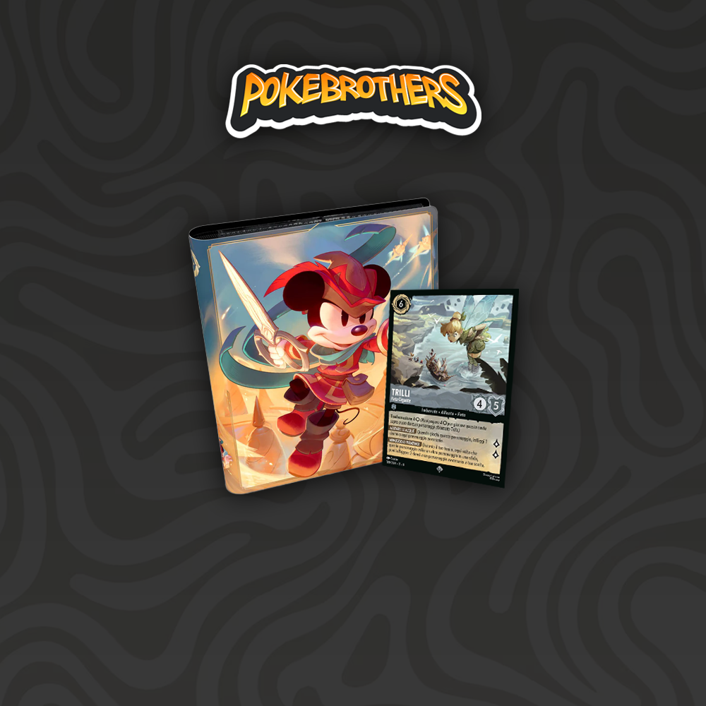 Lorcana Leggende Bundle Album + Promo Trilli