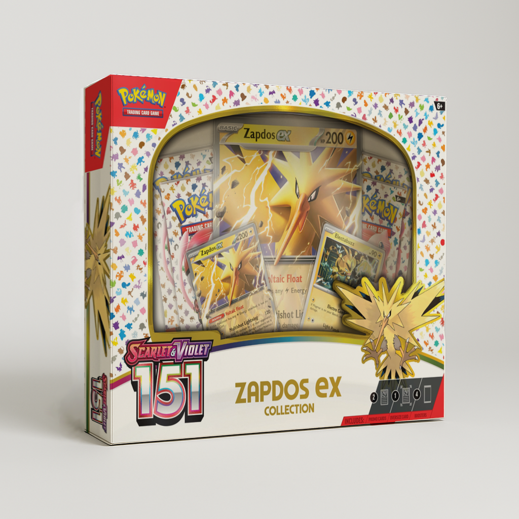 Pokémon Scarlatto e Violetto 151 - Collezione di Zapdos EX
