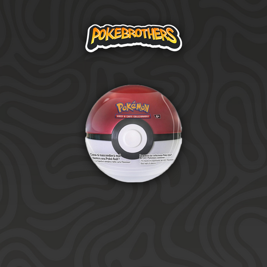 Tin Pokeball B25 - Astri Lucenti, Lucentezza Siderale, Scarlatto e Violetto