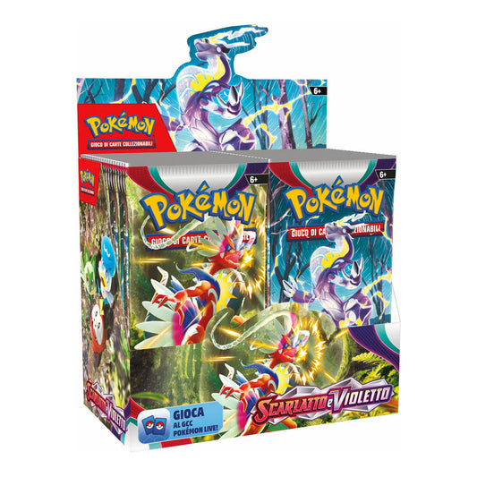 Display Scarlatto e Violetto