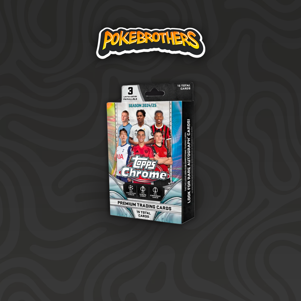 Topps Chrome UEFA Club Competitions 2024/25 – Hanger Box 1 Bustina