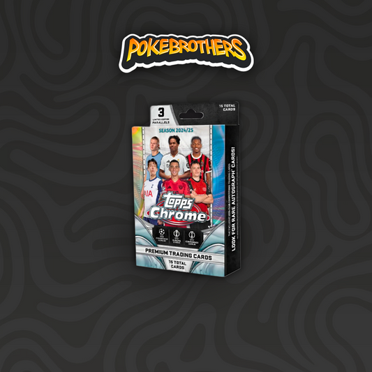 Topps Chrome UEFA Club Competitions 2024/25 – Hanger Box