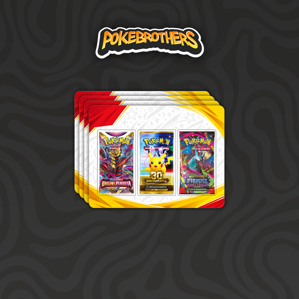 PokeBrothers Celebrations Blister x4 Bundle