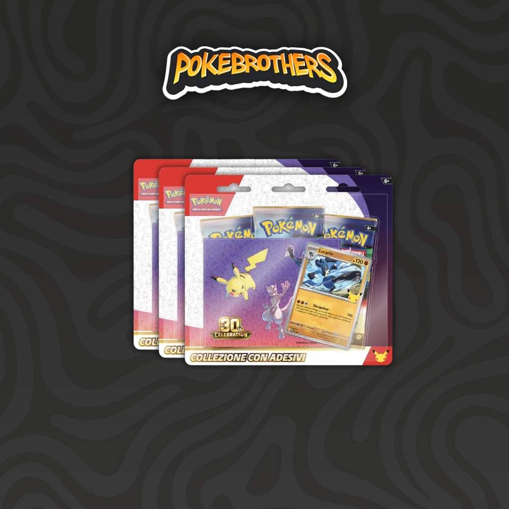30esimo Anniversario - Collezione Con Adesivo Bundle da 3