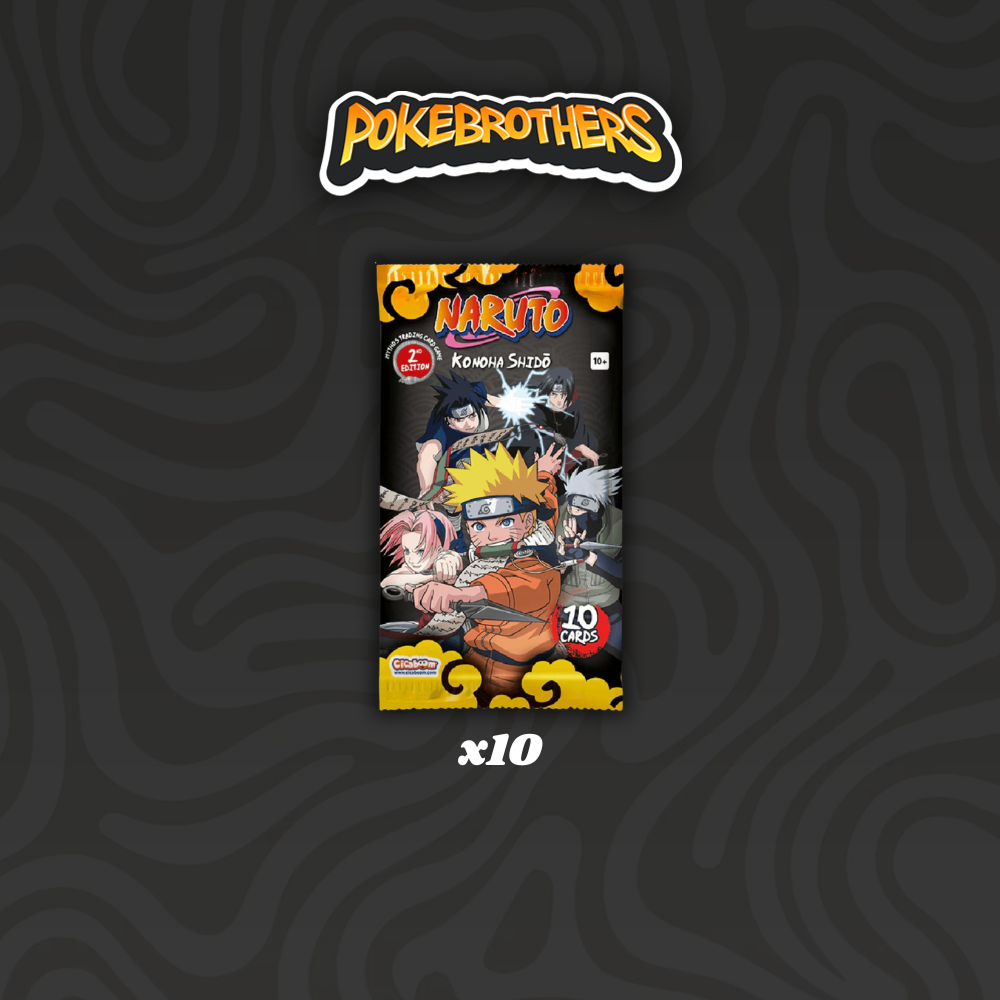 Naruto Mythos TCG 2nd Edition 10 Pack