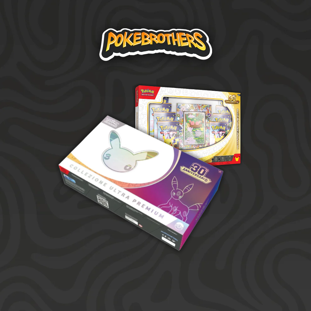 PREORDER 30° Anniverarsio - Bundle Collezione Ultra Premium Notte (Umbreon) + Collezione Premium Ditto