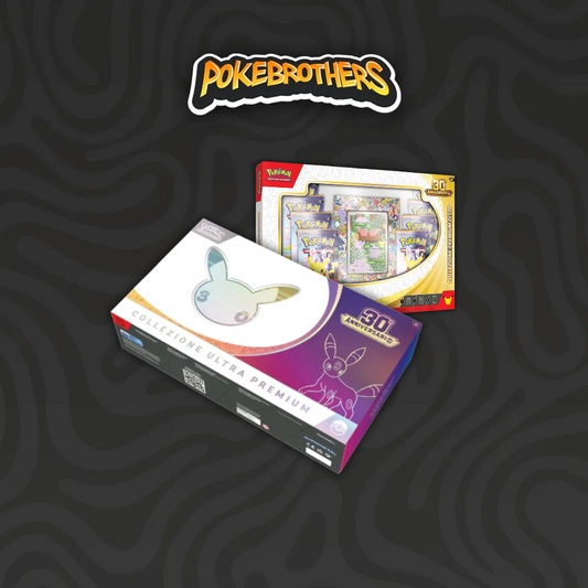 PREORDER 30° Anniverarsio - Bundle Collezione Ultra Premium Notte (Umbreon) + Collezione Premium Ditto